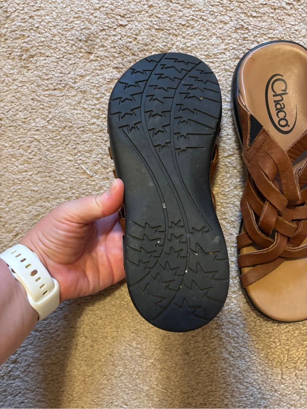 Chaco braided leather